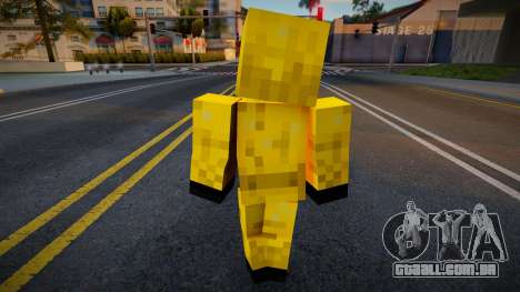 Minecraft Squid Game - Circle Guard 1 para GTA San Andreas