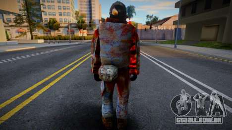 Zombie Soldier 1 para GTA San Andreas