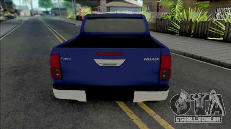 Toyota Hilux SRX 2019 para GTA San Andreas