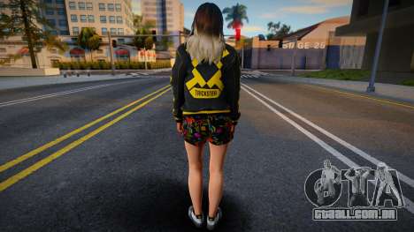 Lara Croft Fashion Casual - Los Santos Summer 2 para GTA San Andreas