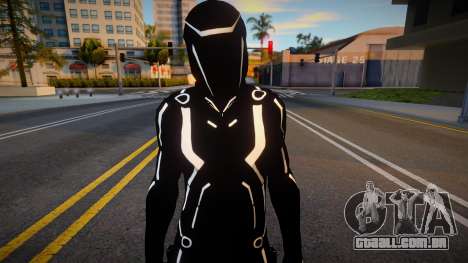 Tron Legacy Player - White para GTA San Andreas