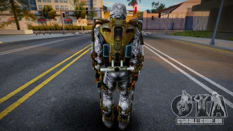 Membro do grupo X7 em um exoesqueleto leve para GTA San Andreas