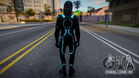 Tron Legacy Player - Blue para GTA San Andreas