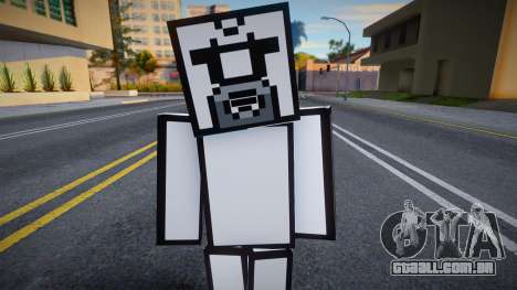 Grigori - Stickmin Skin from Minecraft para GTA San Andreas