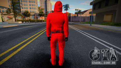 Male Random Guard N1 Squid Game para GTA San Andreas