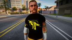 CM Punk Nexus shirt para GTA San Andreas