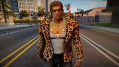 Um homem de jaqueta de leopardo para GTA San Andreas
