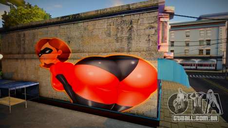 Elastigirl Mural para GTA San Andreas