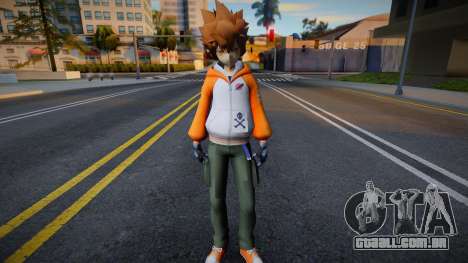 Tsunayoshi Sawada Costumes from Katekyo Hitman 1 para GTA San Andreas