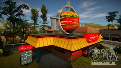 Iranian Burger Shot para GTA San Andreas