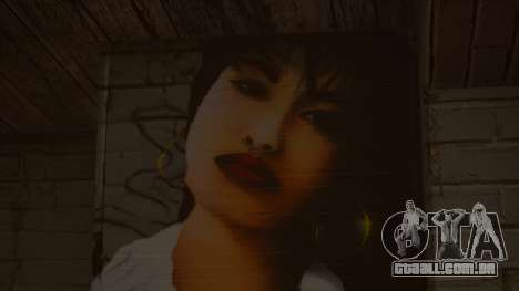 Selena texture in San Andreas bars