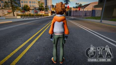 Tsunayoshi Sawada Costumes from Katekyo Hitman 1 para GTA San Andreas