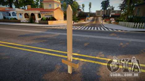 Wooden Sword [Bully] para GTA San Andreas