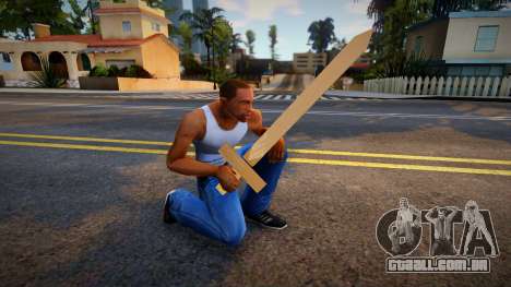 Wooden Sword [Bully] para GTA San Andreas