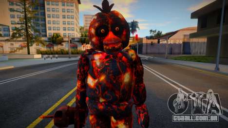 Scorching Chica para GTA San Andreas