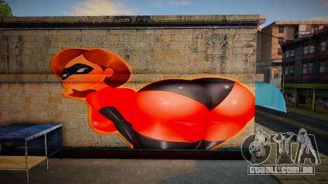 Elastigirl Mural para GTA San Andreas