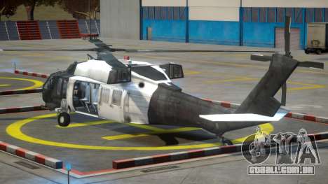 Black Hawk Helicopter para GTA 4