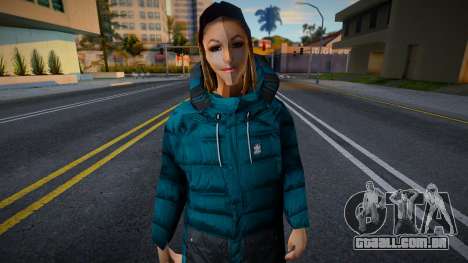 New Girl (Winter) para GTA San Andreas