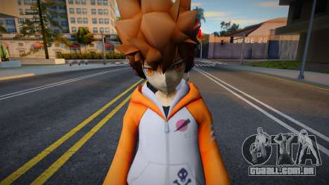 Tsunayoshi Sawada Costumes from Katekyo Hitman 1 para GTA San Andreas