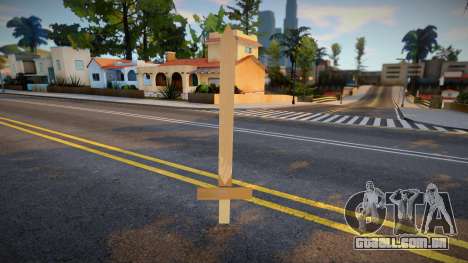 Wooden Sword [Bully] para GTA San Andreas