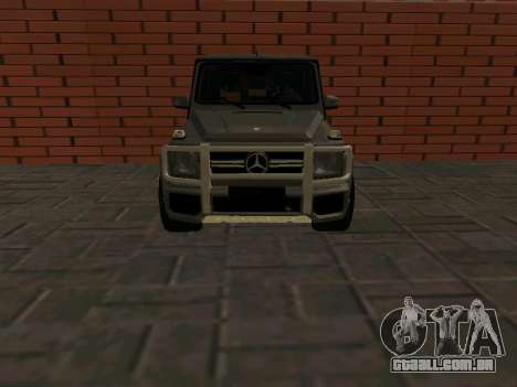 Mercedes-Benz G63 AMG (W463) para GTA San Andreas