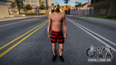 Freddy vs Jason - Man para GTA San Andreas