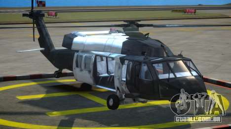 Black Hawk Helicopter para GTA 4
