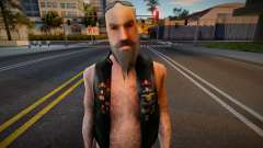 Outlaw Motorcycle Club Skin 4 para GTA San Andreas