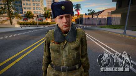 Atiradores motorizados em uniforme de inverno para GTA San Andreas