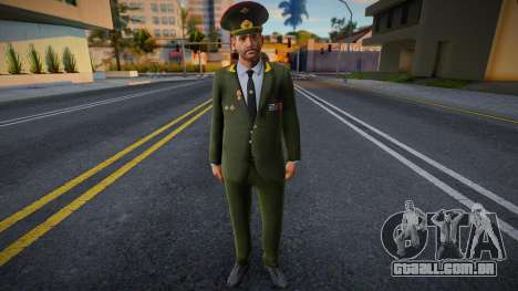 General do Exército v1 para GTA San Andreas