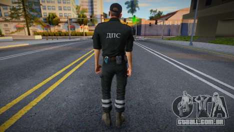 Policial de trânsito em uniforme de verão para GTA San Andreas