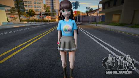 Love Live - Tshirt 158 para GTA San Andreas