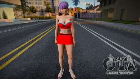 Ayane Christmas para GTA San Andreas