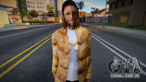 Pele de inverno - Mecgrl3 para GTA San Andreas