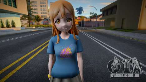 Love Live - Tshirt 129 para GTA San Andreas