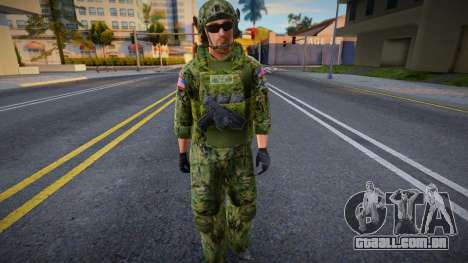 Pele militar para GTA San Andreas
