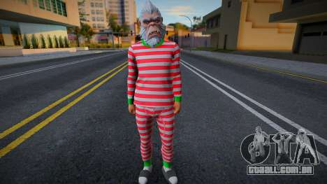 Christmas skin from GTA Online 4 para GTA San Andreas