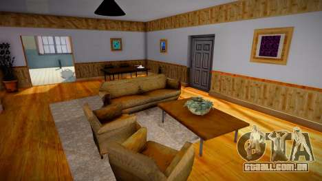 Novo interior da casa de CJ para GTA San Andreas