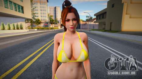 Mai Shiranui Summer Collection para GTA San Andreas