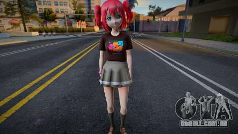 Love Live - Tshirt 15 para GTA San Andreas