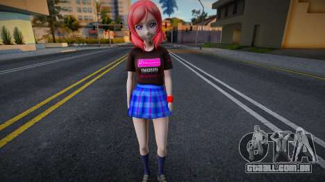 Love Live - Tshirt 94 para GTA San Andreas