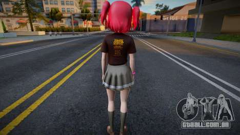 Love Live - Tshirt 15 para GTA San Andreas