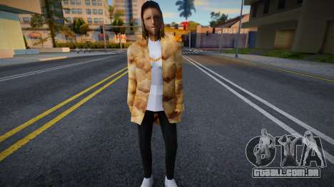 Pele de inverno - Mecgrl3 para GTA San Andreas