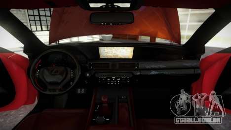 Lexus GS 350 Moving Steering Wheel para GTA 4