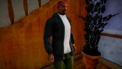 Black hoodjackbeige para GTA San Andreas