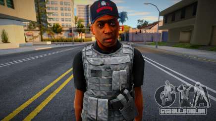 Merryweather Skin from GTA V 3 para GTA San Andreas