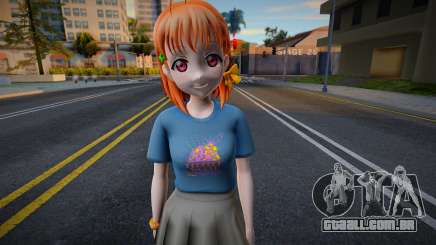 Love Live - Tshirt 133 para GTA San Andreas