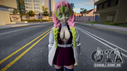 Mitsuri (from Demon Slayer - Kimetsu no Yaiba) para GTA San Andreas