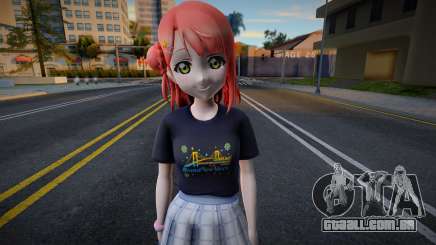 Love Live - Tshirt 134 para GTA San Andreas