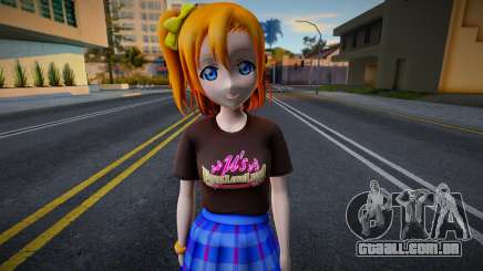 Love Live - Tshirt 76 para GTA San Andreas